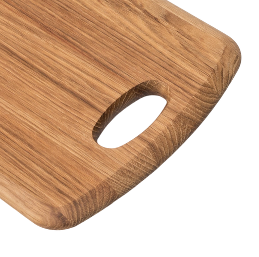Eiken Serveerboard met handel 340x240x20MM | Borrelplank