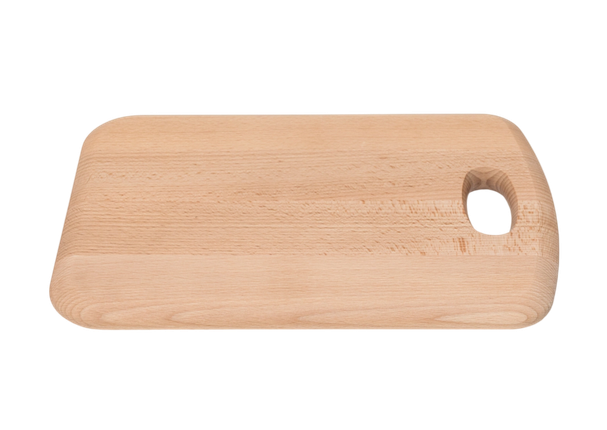 Beukenhout Serveerboard met inkeping 280x200x20MM | Borrelplank