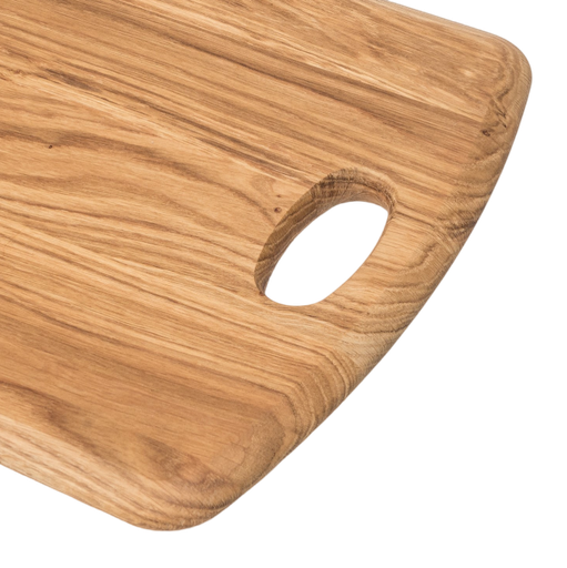 Eiken Serveerboard met handel 450x300x20MM | Borrelplank