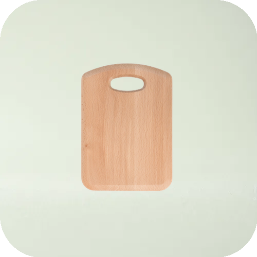 Snijplank Beukenhout met inkeping 280x200x20 mm