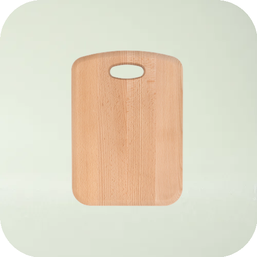 Snijplank Beukenhout met inkeping 340x240x20 mm