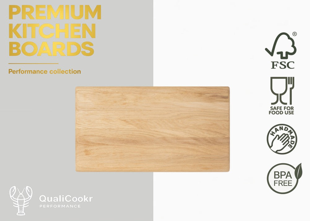 Eiken Serveerboard 450x250x15MM | Borrelplank