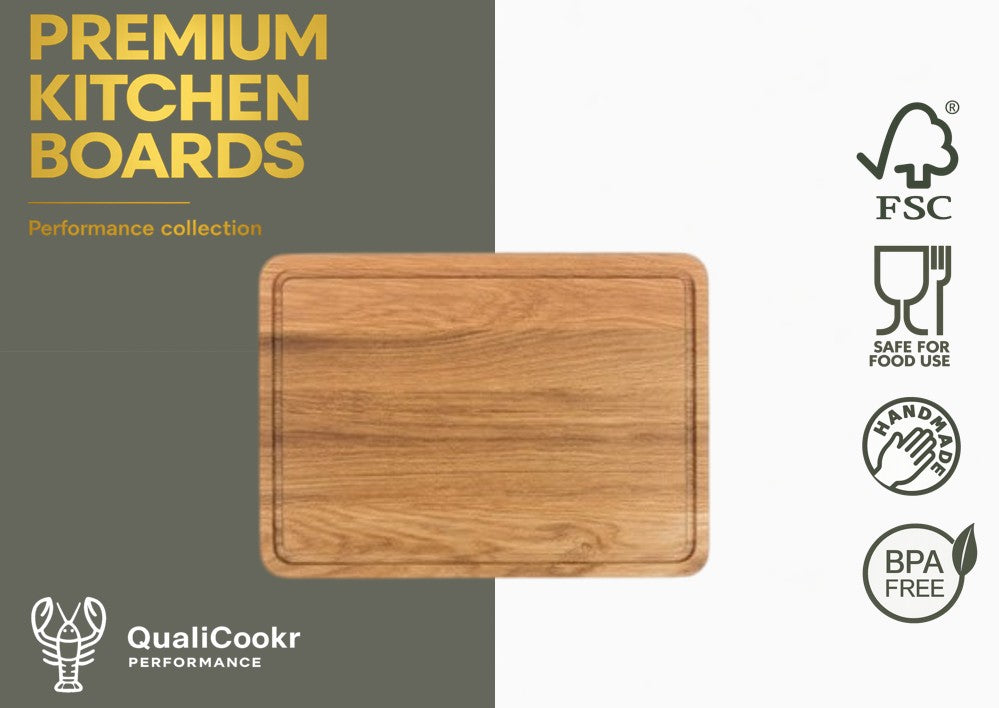 Eiken Serveerboard 350x250x20MM | Borrelplank