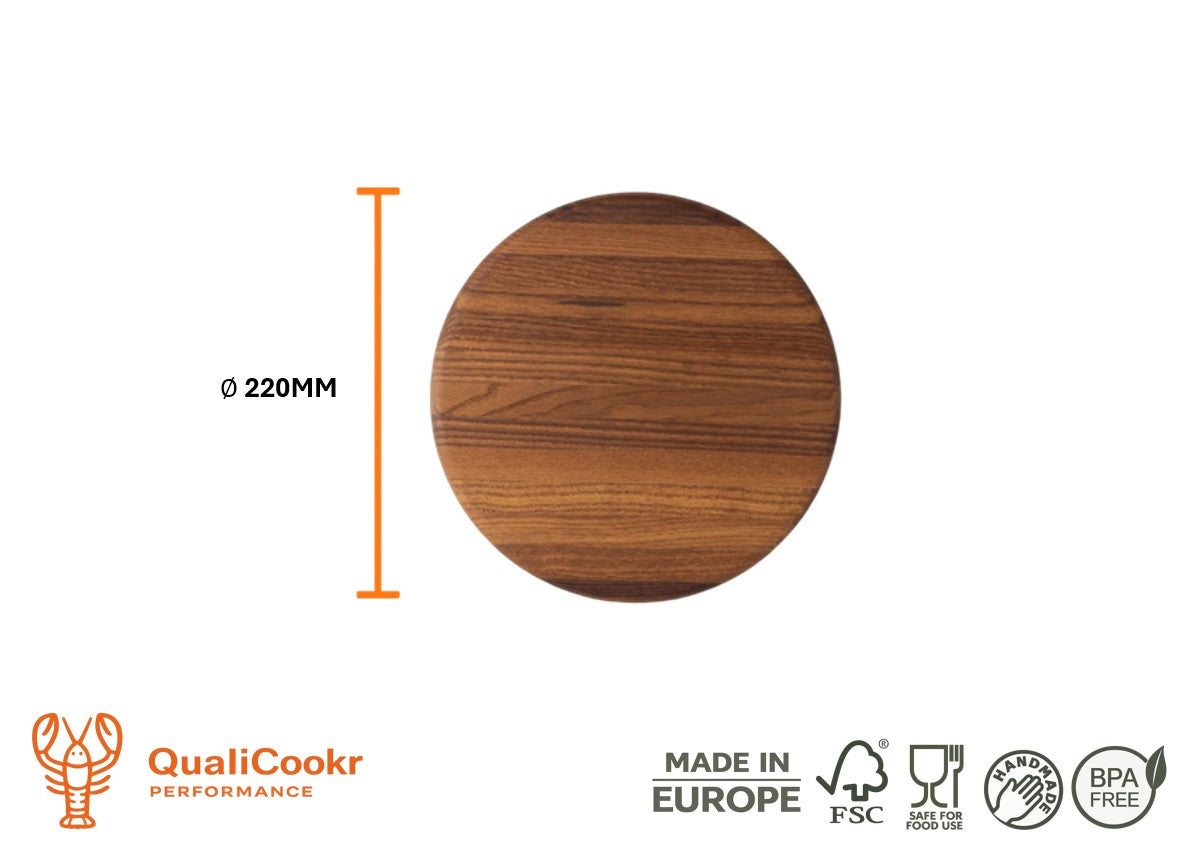 Thermisch Essen Serveerboard rond ∅220MM | Borrelplank