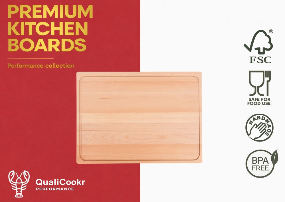 Beukenhout Serveerboard 520x380x40MM | Borrelplank