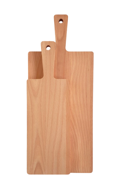 Snijplank met handel Beukenhout 340x150x9 mm