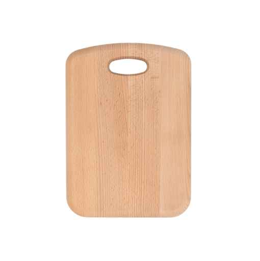 Beukenhout Serveerboard met inkeping 340x240x20MM | Borrelplank