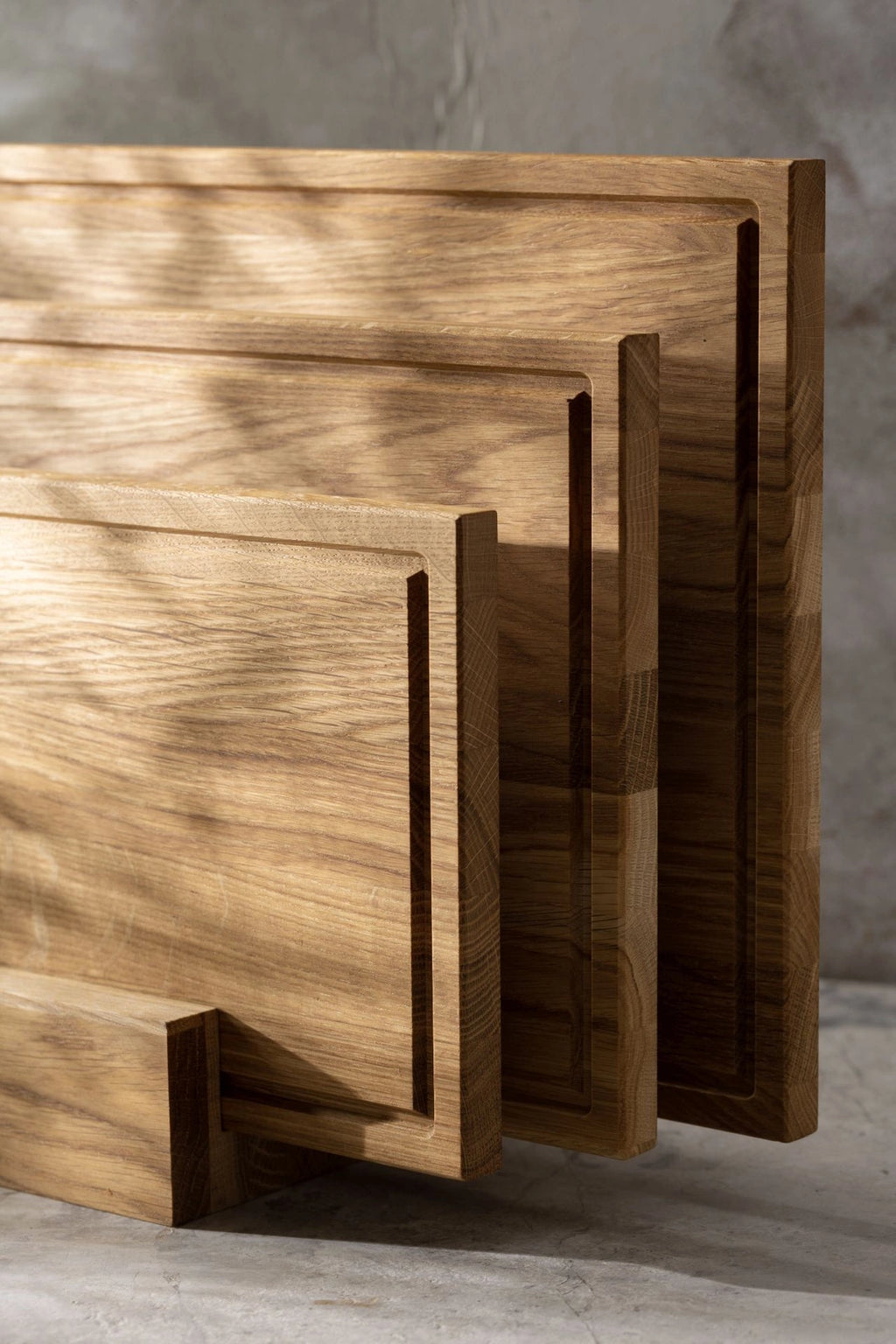 Eiken Serveerboard Set (4pcs) | Borrelplank