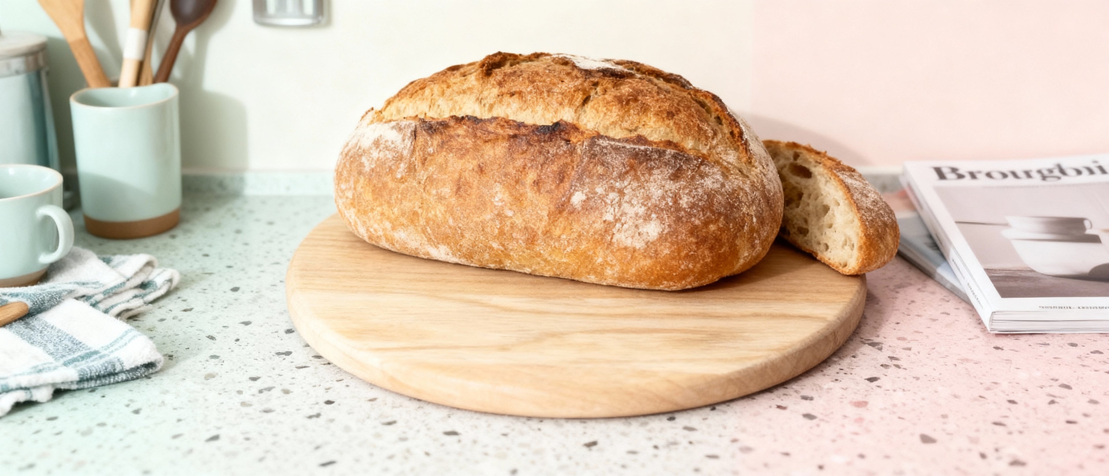 Eiken Serveerboard rond ∅220MM | Borrelplank