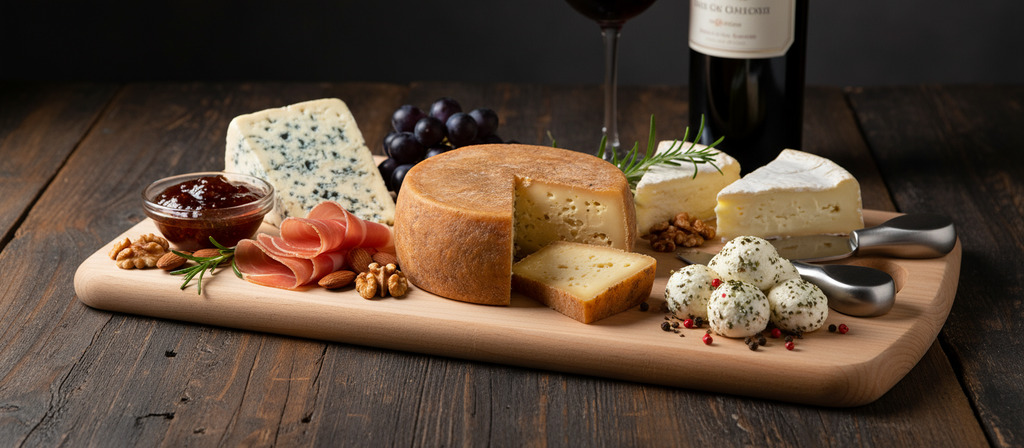 Beukenhout Serveerboard met inkeping 280x200x20MM | Borrelplank