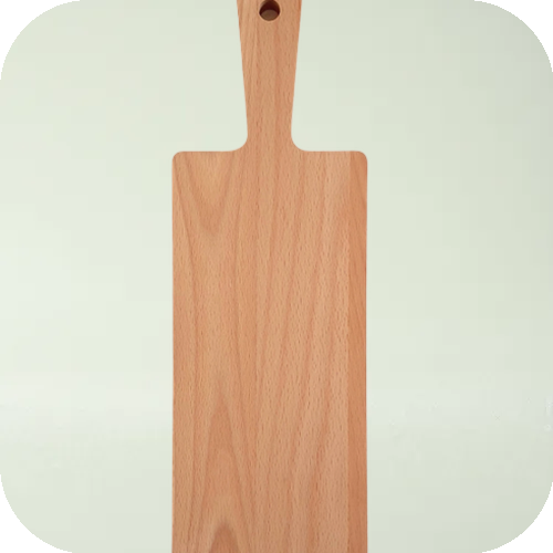 Snijplank met handel Beukenhout 395x130x20 mm
