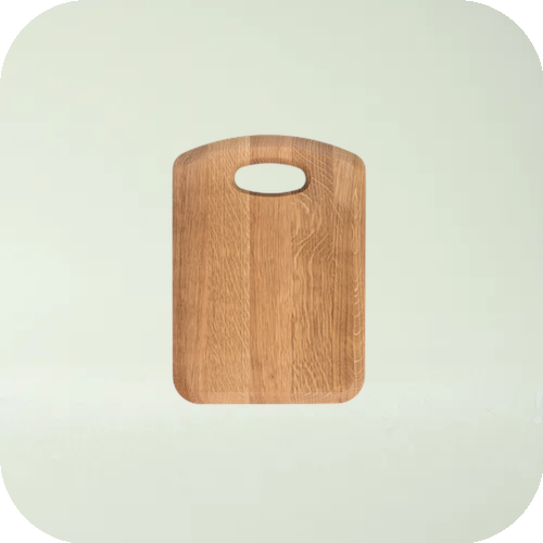 Snijplank met handel Eikenhout 280x200x20MM