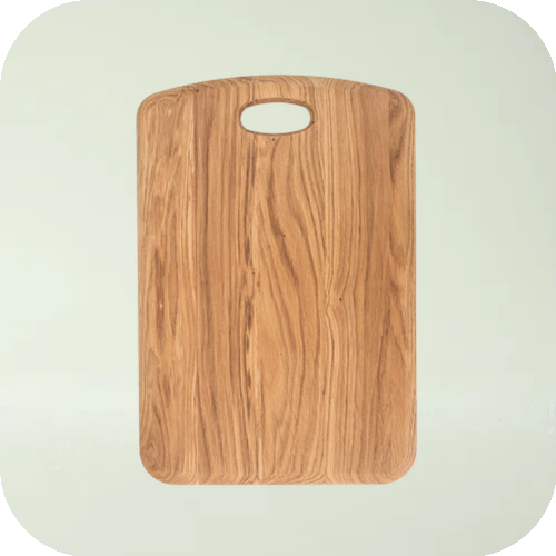 Snijplank met handel Eikenhout 450x300x20MM