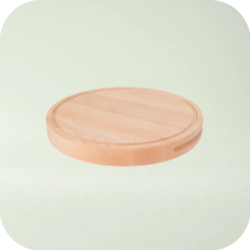 Snijplank Beukenhout  ∅350x40 mm