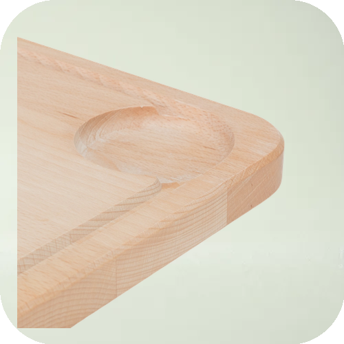 Snijplank Beukenhout  395x295x20 mm