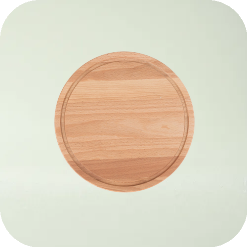 Snijplank Beukenhout  ∅350x40 mm