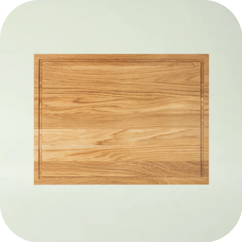 Oak cutting board 400x300x20 mm
