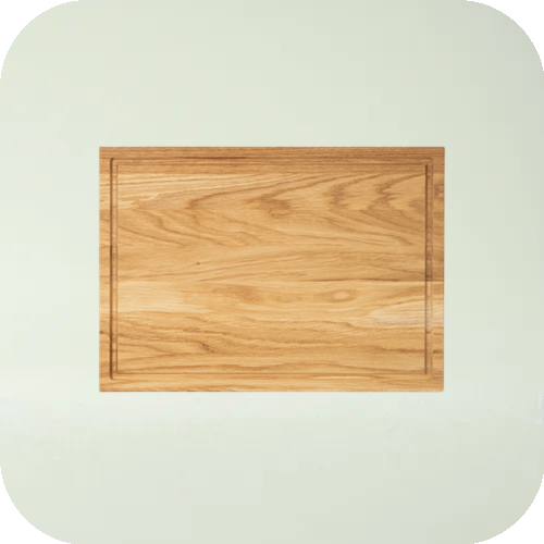 Oak cutting board 350x250x20MM